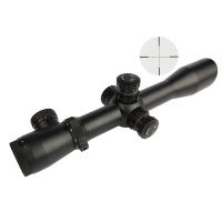 4-12X40E SF Rifle Scope Mil Dot Reticle Angled Integral Sunshade with Picatinny Rings