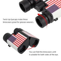 10x22 Compact High Power Binoculars