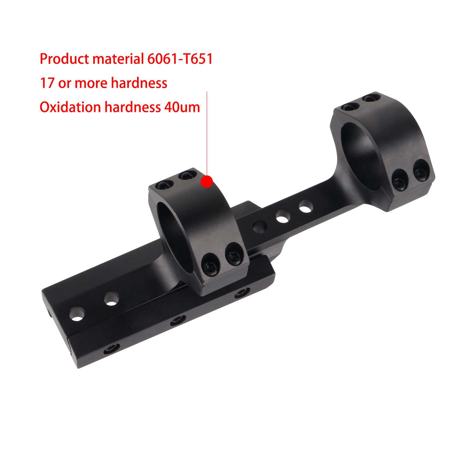 One-Piece 30mm Cantilever Scope Mount