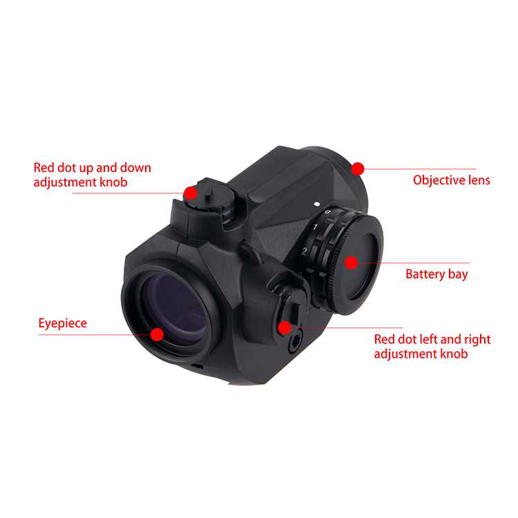 1x20 Red Dot Sight w/ Rubber Cover