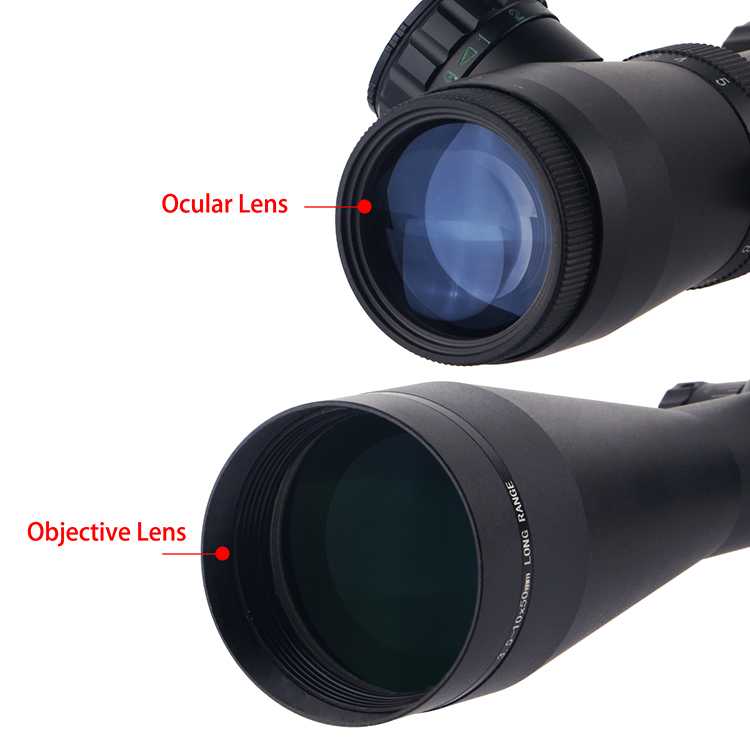 3.5-10X50 Red Green Mil Dot Reticle Riflescope 3.5-10X50 Red Green Mil Dot Reticle Riflescope