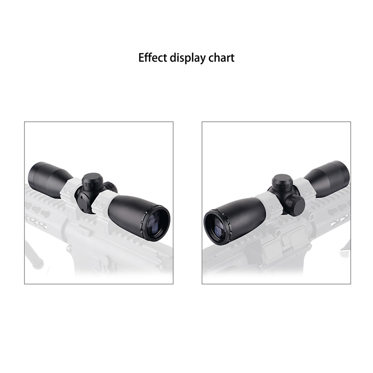 4X32 Compact Rifle Scope with Duplex Reticle