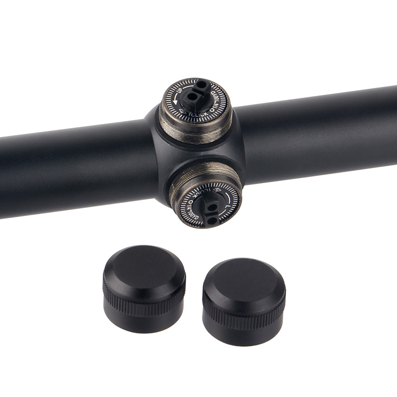 3-9x40 Riflescope Duplex Reticle and Rings