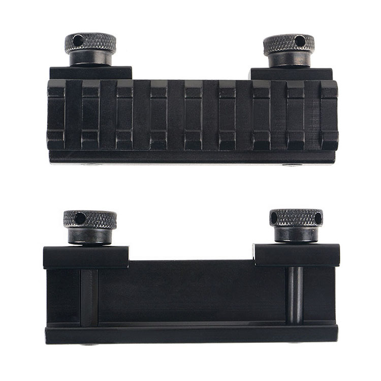 Top Rated 1/2" Low Profile Riser Mount See Thru