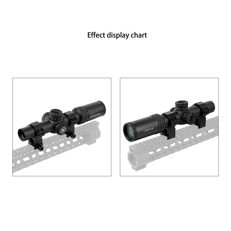 Best 1-6X24 Riflescope with Mil Reticle 