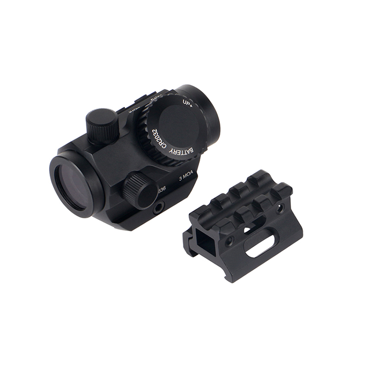 3 MOA Red Green Dot Sight with Riser Mount