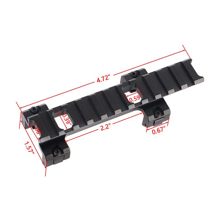 Best Rated MP5 G3 Picatinny/Weaver Rail Mount 11 Slots