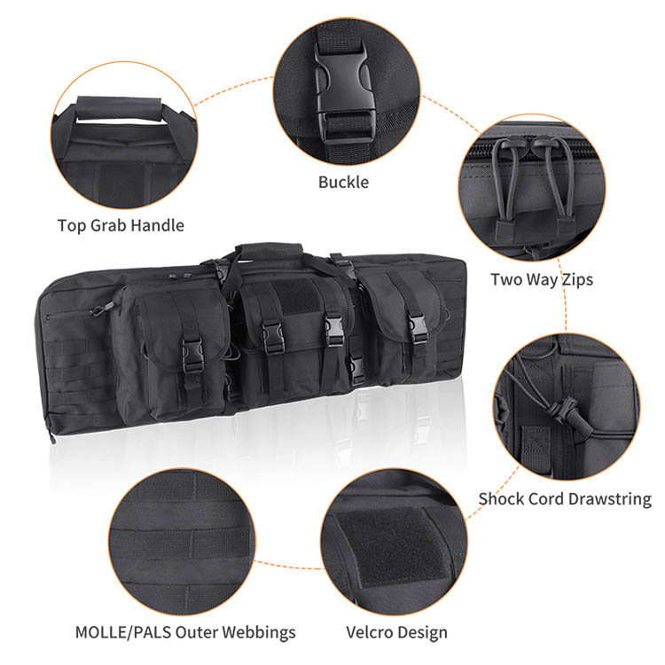 Best Rated Tactical 42" Dual Rifle Case