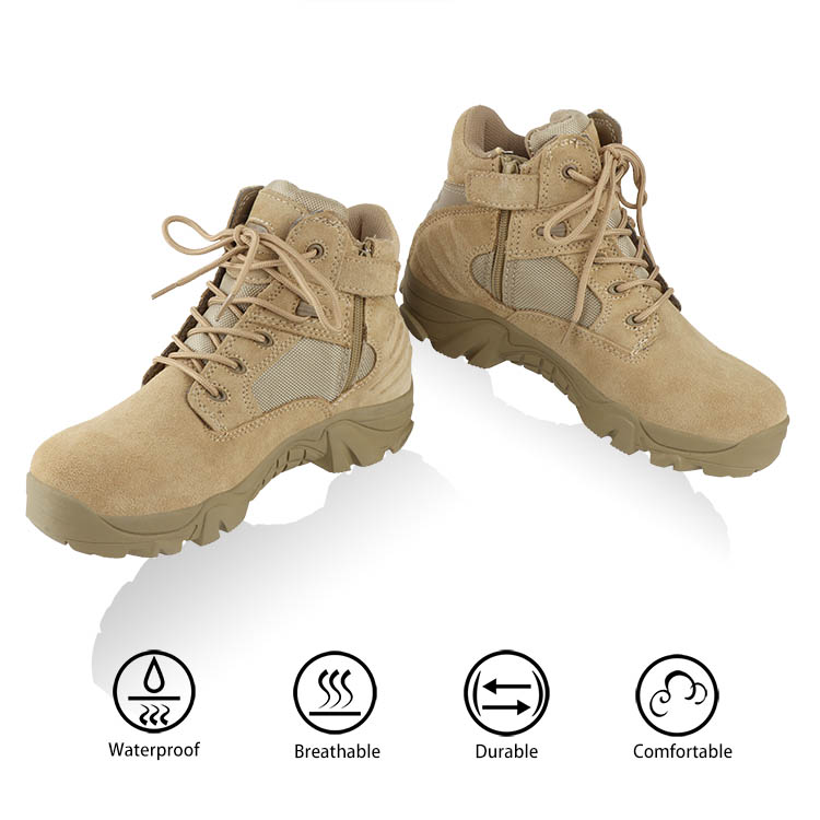 Winter Waterproof Military Boots Tactical Army Desert Combat Boots