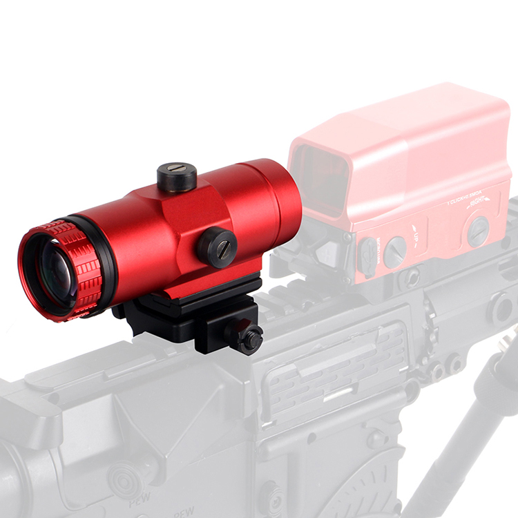 3X Red Magnifier Scope