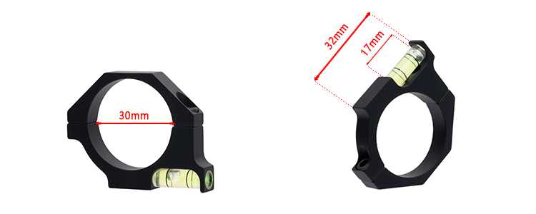 Anti Cant Bubble Level Ring Mount for 30mm Scope Anti Cant Bubble Level Ring Mount for 30mm Scope