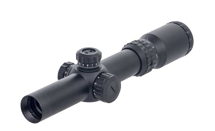 1-4X24 Riflescope Red Green Mil-Dot Reticle 1-4X24 Riflescope Red Green Mil-Dot Reticle