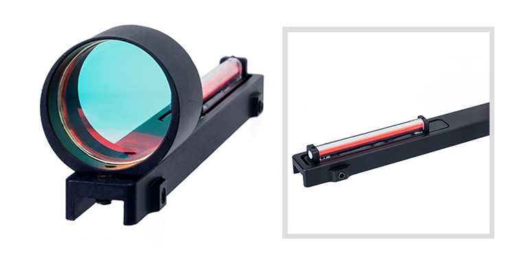 1x25 Shotgun Fiber Red Sight Circle Dot 1x25 Shotgun Fiber Red Sight Circle Dot