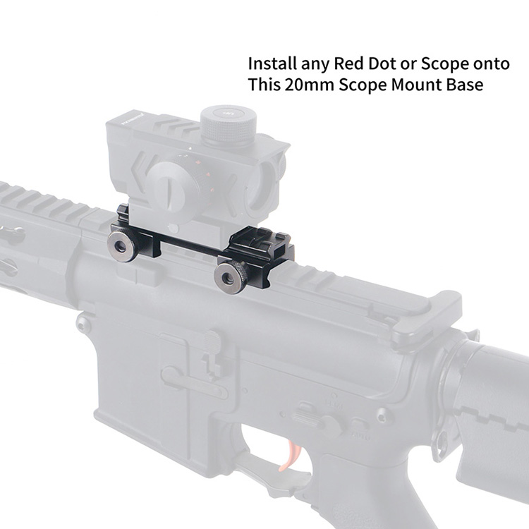 Best 1/2" Low Profile Riser Mount Best 1/2" Low Profile Riser Mount