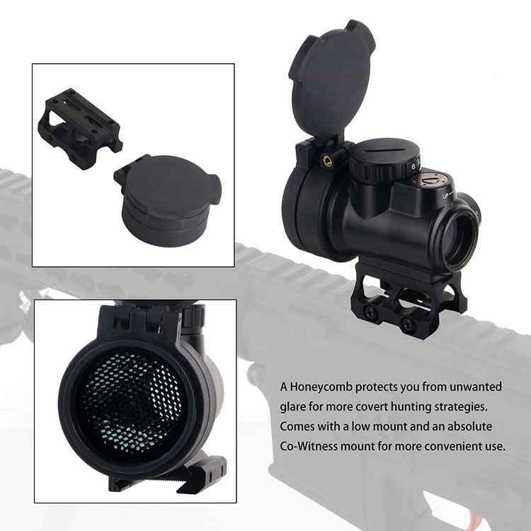 MRO 1X25 Red Dot Sight 2.0 MOA with Low and Absolute Co-Witness Mount MRO 1X25 Red Dot Sight 2.0 MOA with Low and Absolute Co-Witness Mount