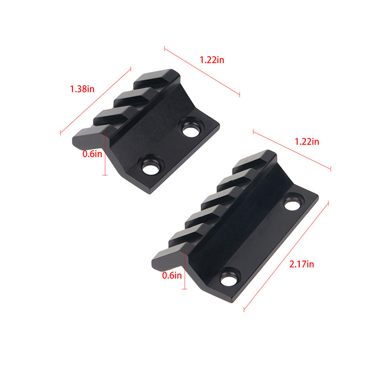 M-LOK Offset Rail Mount 3 Slot 5 slot M-LOK Offset Rail Mount 3 Slot 5 slot