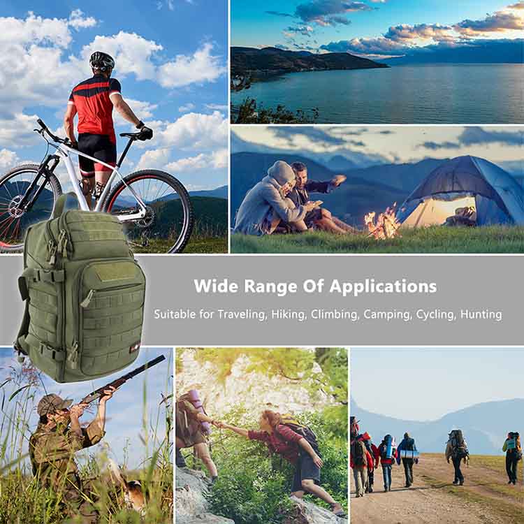 COBRA FANGS Tactical Survival Backpack for Hiking Hunting Cycling Camping COBRA FANGS Tactical Survival Backpack for Hiking Hunting Cycling Camping