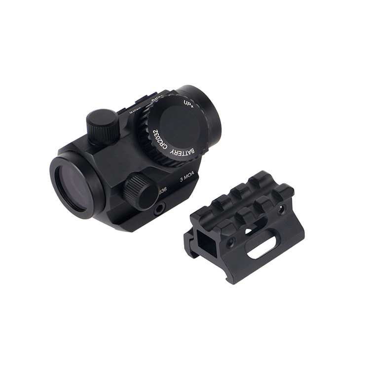 3 MOA Red Green Dot Sight with Riser Mount 3 MOA Red Green Dot Sight with Riser Mount
