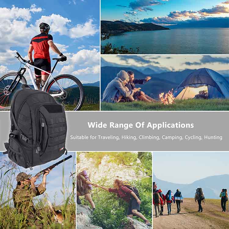 COBRA FANGS 45L Tactical Military Backpack MOLLE for Outdoor Hunting Hiking Camping Trekking Traveling COBRA FANGS 45L Tactical Military Backpack MOLLE for Outdoor Hunting Hiking Camping Trekking Traveling