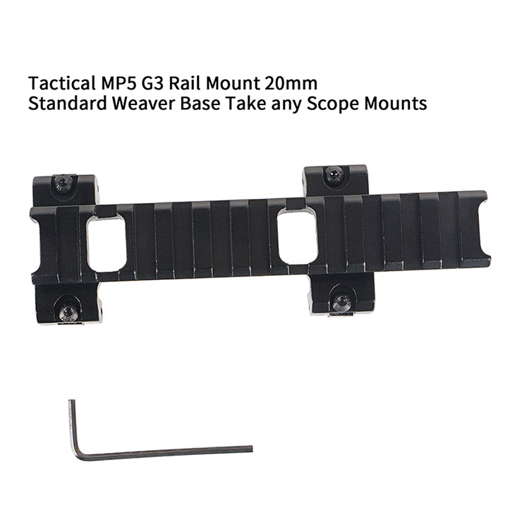 MP5 G3 Picatinny Rail Mount 11 Slots MP5 G3 Picatinny Rail Mount 11 Slots