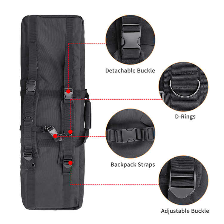 Best Quality Tactical 36" Double Rifle Case Best Quality Tactical 36" Double Rifle Case