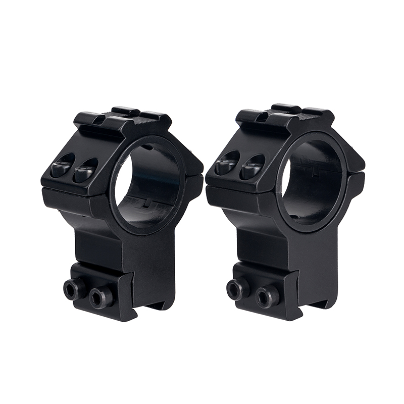1" 30 mm High Scope Rings With Interchangeable Rail Tops 1" 30 mm High Scope Rings With Interchangeable Rail Tops