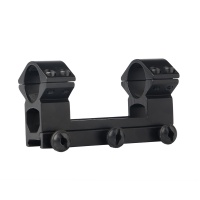 25.4mm One-piece High Profile See Through Picatinny Rail Scope Rings