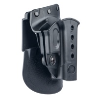 Evolution 2 Paddle Holster For Glock 17/19/22/23/31/32/34/35/Walther PK 380/Kahr CW 40/P45/P40/PM40/CM40 Black Right Hand