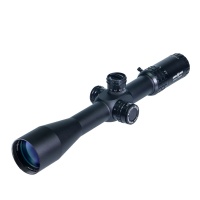 COBRA FANGS FFP 4.5-18X44E Riflescope with Red Green Glass Etched Reticle and Locking Turrets