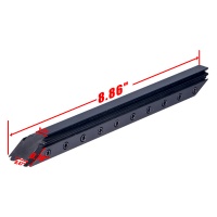 9" Long 11mm Tri-Rail Dovetail Riser Rail Mount