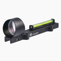 ANS 1x28 Green Dot Fiber for Shotgun Rib Rail