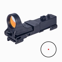ANS Tactical Red Dot Sight Reflex Sight C-MORE Red Illumination Scope for Hunting BK