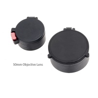 ANS Rubber Flip-Up Lens Caps Covers for 50mm Scope Optics