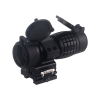 3x Magnifier with Flip To Side Mount Picatinny Rail