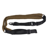 Paracord Rifle/Shotgun Tactical Single Point Sling with Quick Release Metal Hook