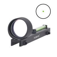 1X28 Fiber Green Dot Sight for Shotgun