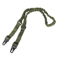 Tactical Two Point Bungee Sling with Quick-release Metal Hook