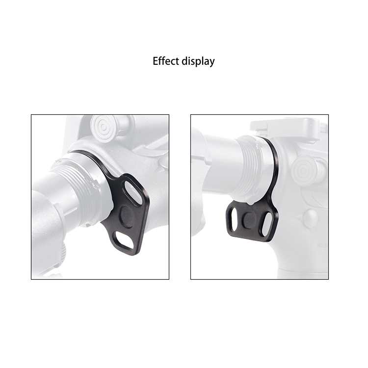 AR Dual Loop Sling Adapter End Plate Right/Left Handed Mount